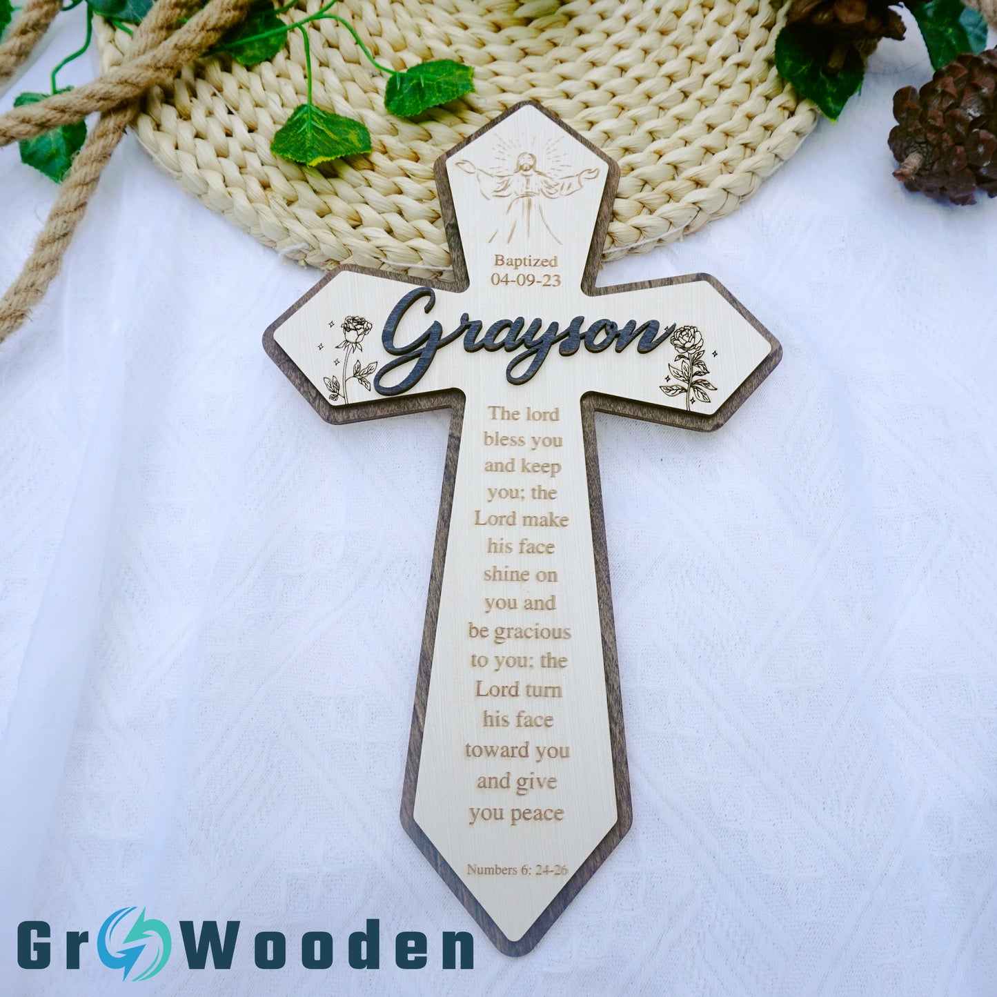Custom Baptism Gift, Christening Gift for kids