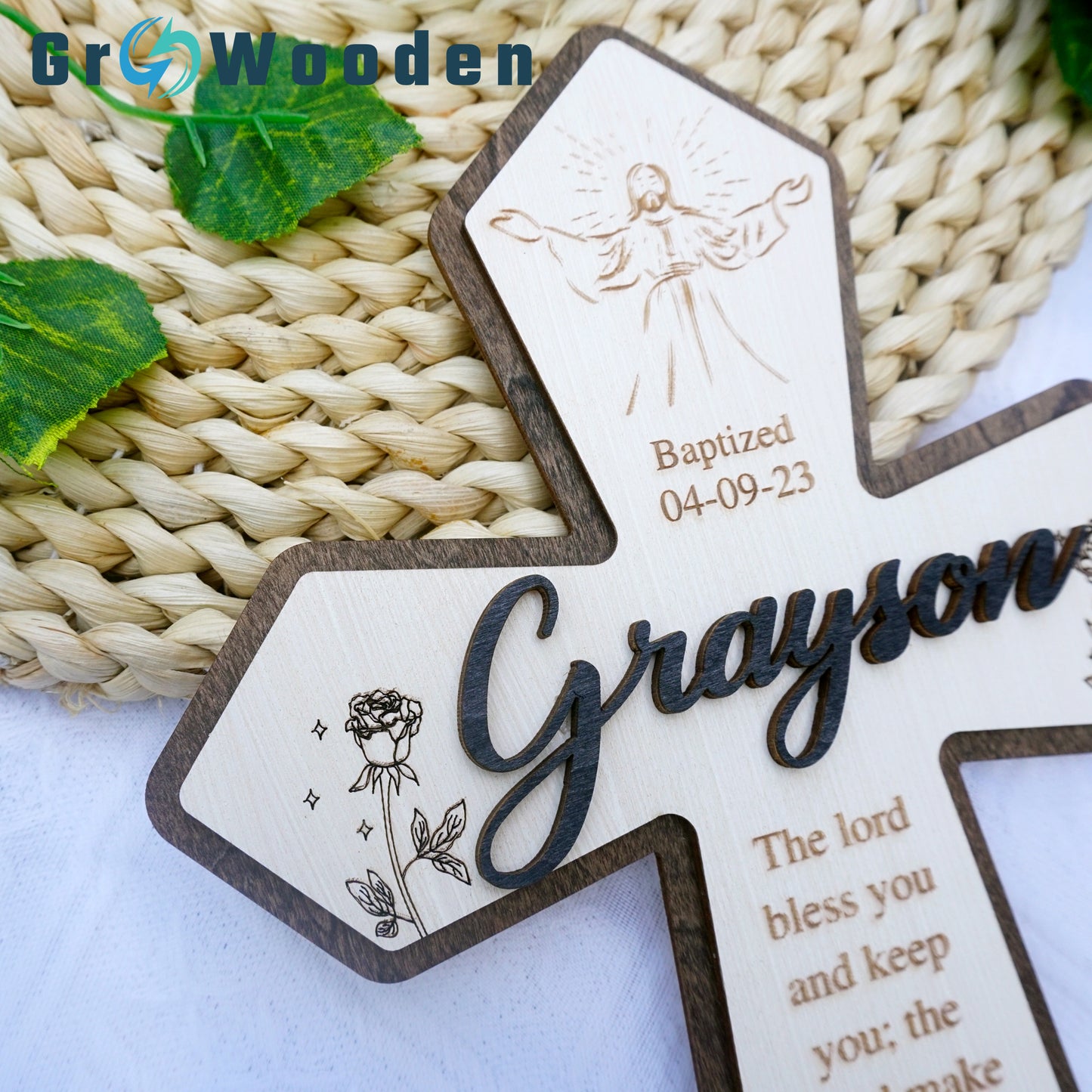 Custom Baptism Gift, Christening Gift for kids