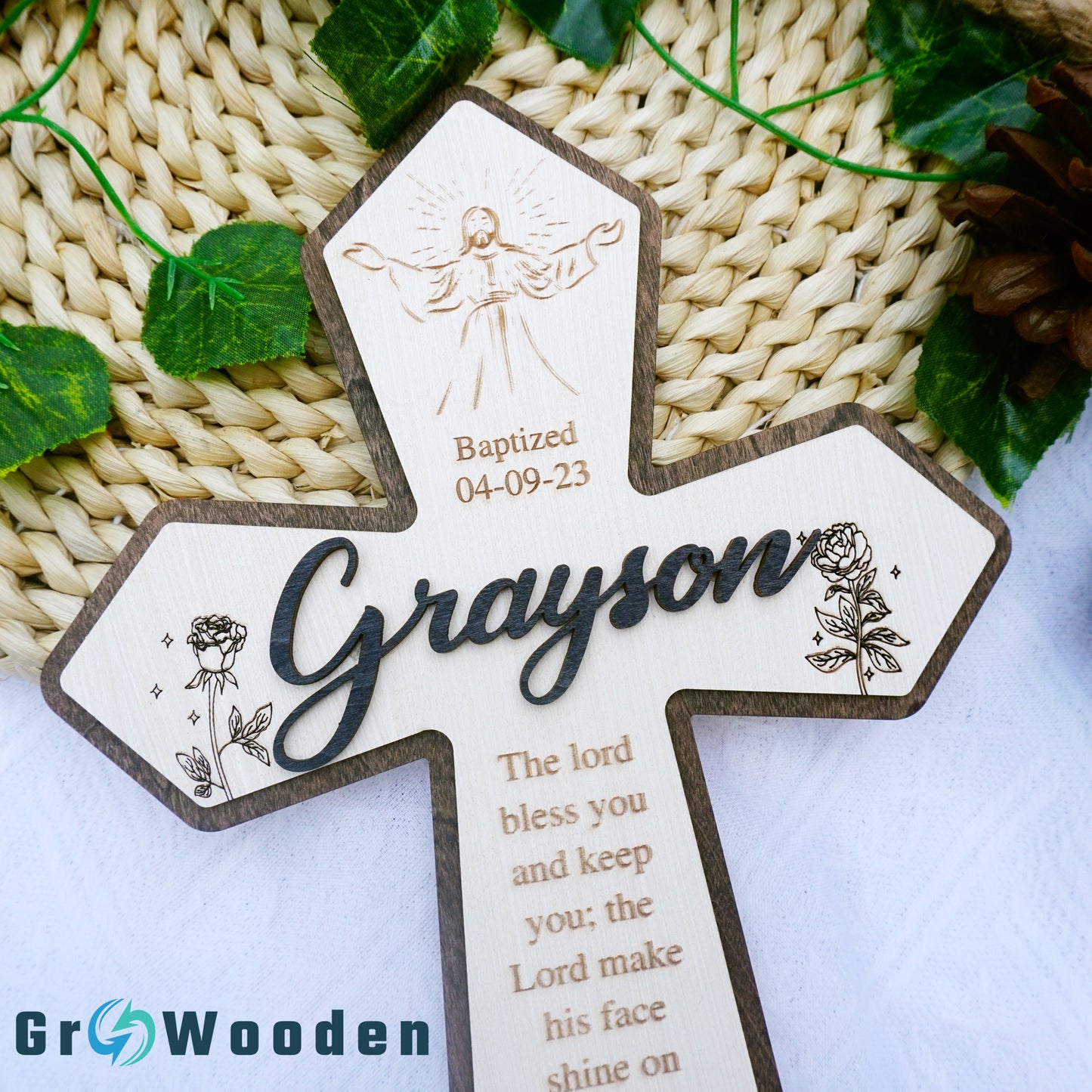 Custom Baptism Gift, Christening Gift for kids