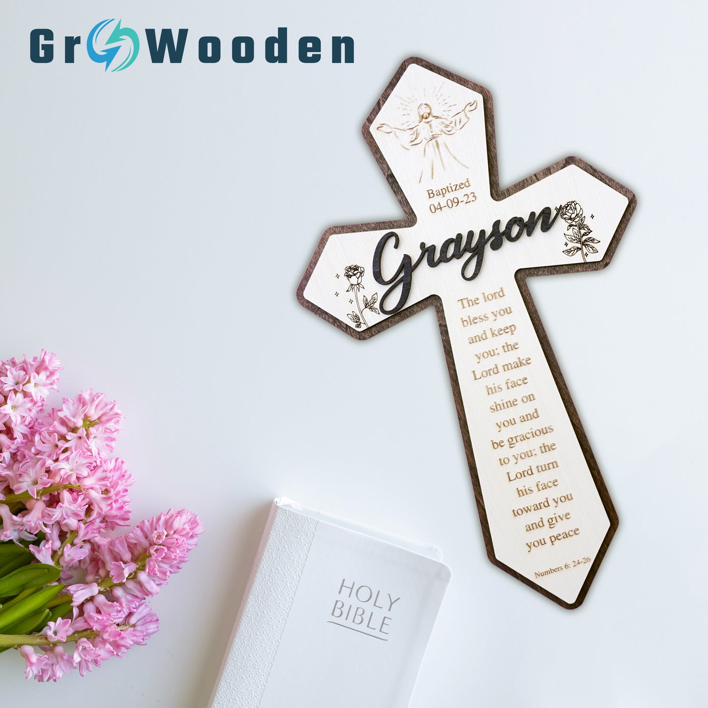 Custom Baptism Gift, Christening Gift for kids