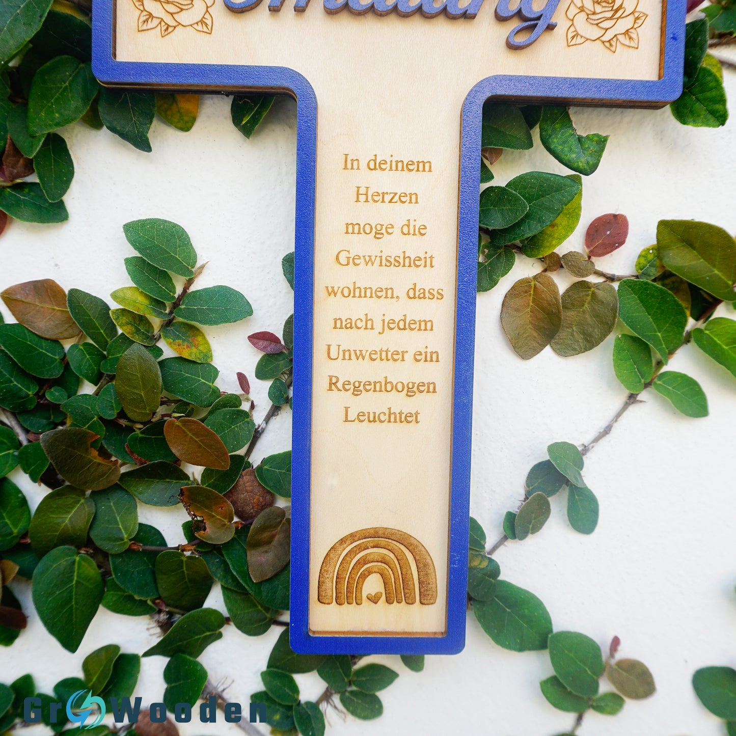 Baptism Cross, Christening Cross, Custom Wooden Cross For Baptism Gift